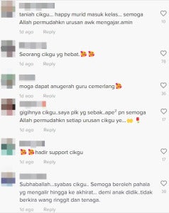 komen cikgu