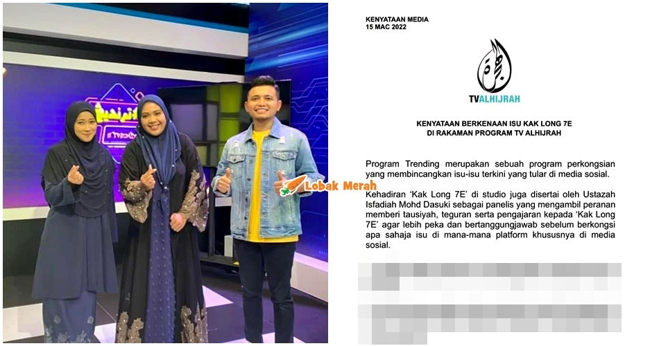 Tv Al Hijrah Batal Rancangan Kak Long Viral