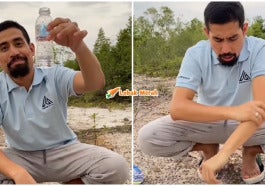 Cara Wuduk Gunakan Air Mineral