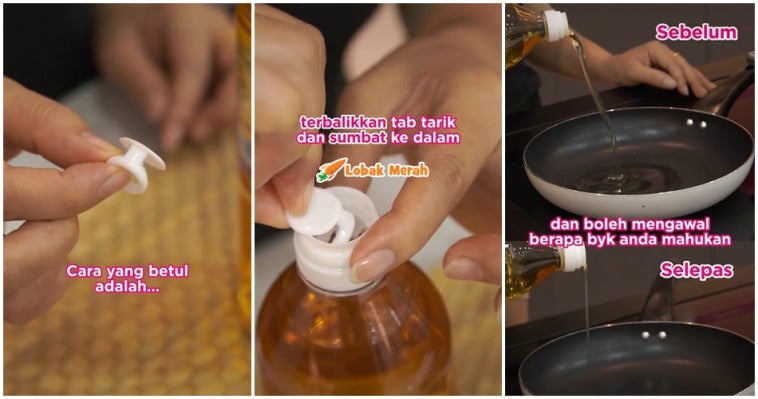Fungsi Tab Tarik Dalam Botol Minyak