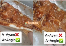Gadis Kecewa Beli Roti John Tapi Inti Hilang