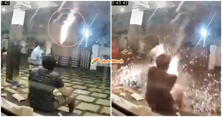 Lelaki Panik Gara Gara Mercun Jiran Singgah Tepat Pada Tubuhnya