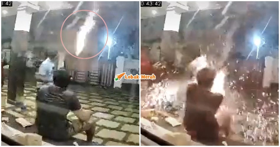 Lelaki Panik Gara Gara Mercun Jiran Singgah Tepat Pada Tubuhnya