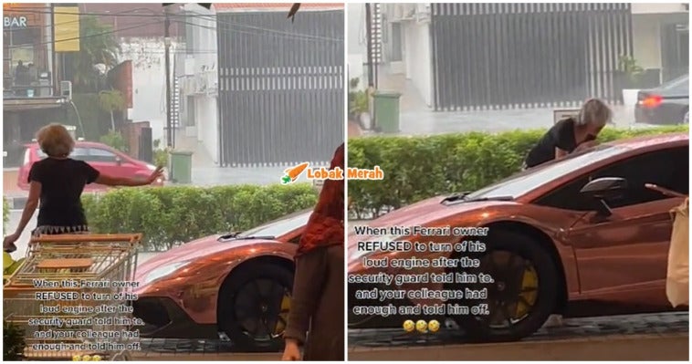 Pemandu Lamborghini Terus Chow Lepas Kena Sound