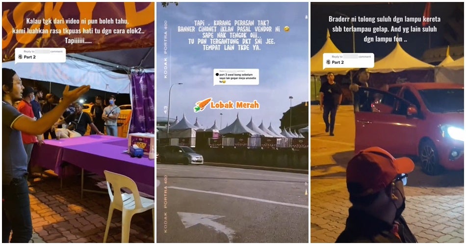 Peniaga Bazar Geram Event Sendu