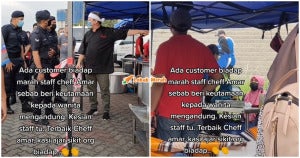 Utamakan Wanita Mengandung Staf Chef Ammar Kena Marah Dengan Customer