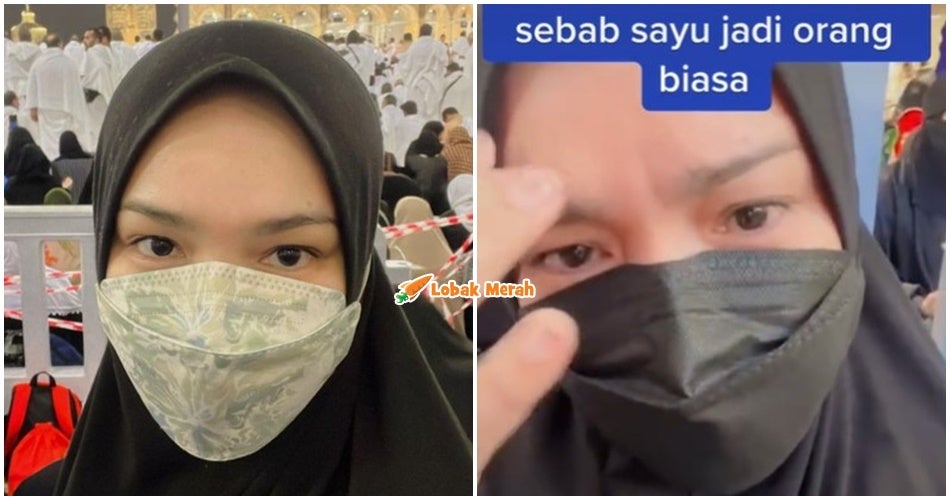 siti nurhaliza sedih sebak jadi orang biasa di mekah