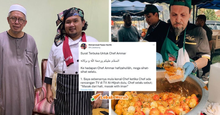 surat terbuka Chef Ammar 1