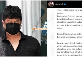 Dee Kosh Mengaku Bersalah