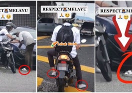 Lelaki Baik Bagi Selipar Pada Warga Emas