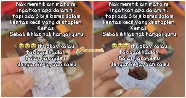MURID BAGI GURU KISMIS