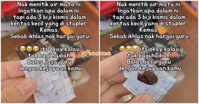 Murid Bagi Guru Kismis