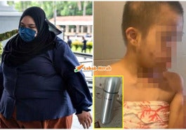 Bukan Mesin Penapis Air Tapi Termos Panas Jatuh Atas Bella