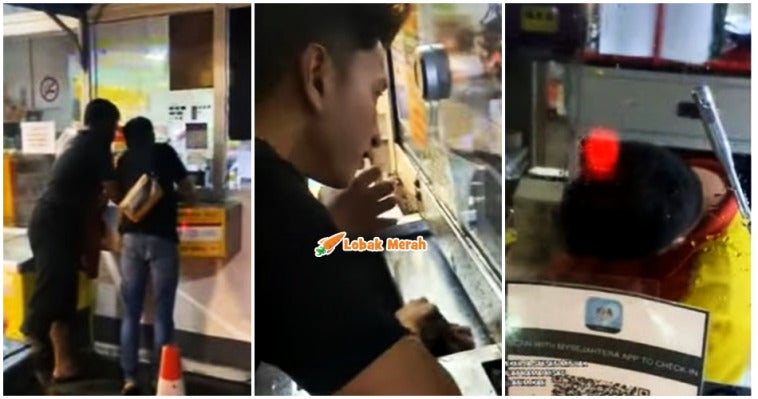 pakcik shell pekerja tidur