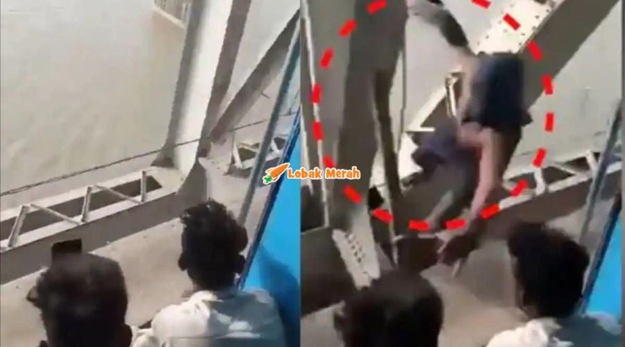 Curi Telefon Kereta Api