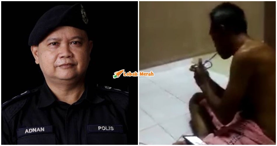 Polis Tahan Penghisap Dadah