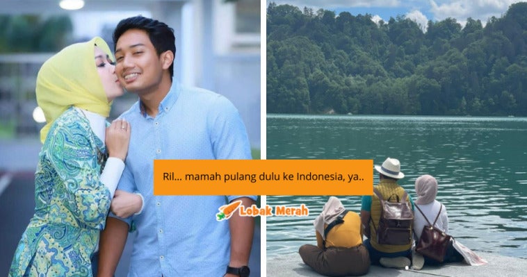 Ril… Mamah Pulang Dulu Ke Indonesia Ya.. Mamah Titipkan Kamu Dalam Penjagaan Dan Perlindungan Terbaik Dari Pemilikmu Yang Sebenarnya Allah Swt Dimana Pun Kamu Berada…