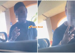 STRANGER KETUK CERMIN KERETA