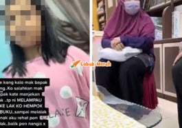 VIDEO Ibu Mengamuk Lepas Anak Mengadu Cikgu Hempuk Muka Dengan Bukubarrier 3