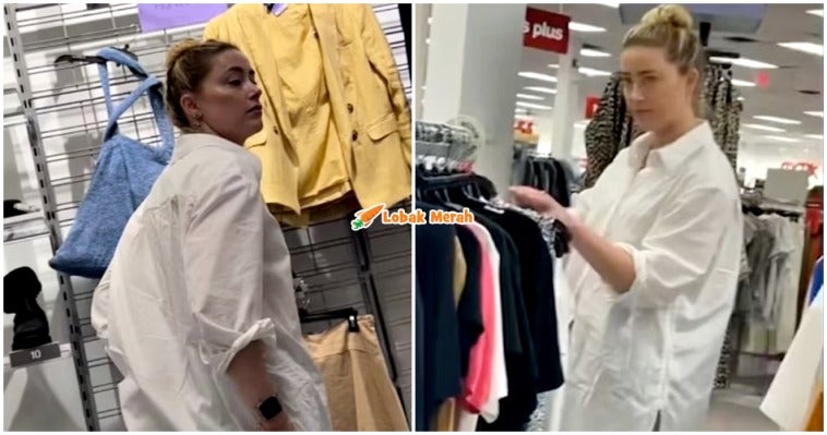 amber heard shopping tempat murah