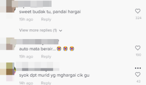 Cikgu Terharu Dapat Hadiah Murid 5