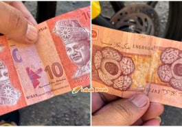 Duit Rm 10 Ada Dua Kepala Agong