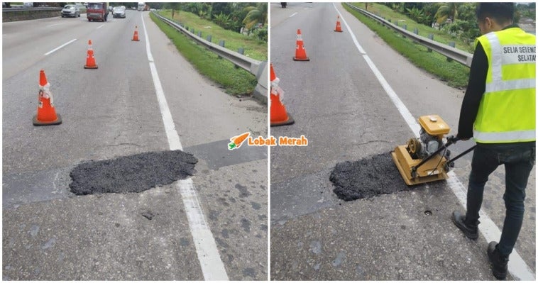 ft JKR dikecam cara tampal jalan