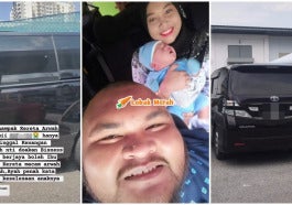 ft hidayah sebak nampak kereta arwah abam