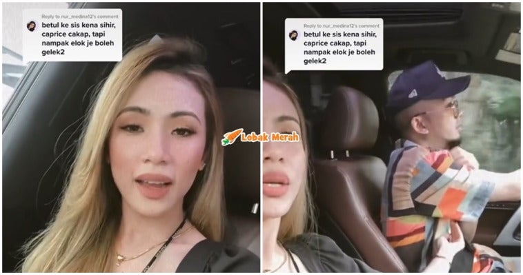 Ft Isteri Caprice Respon Bergelek Tiktok