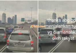 ft kereta SD guna lorong lori