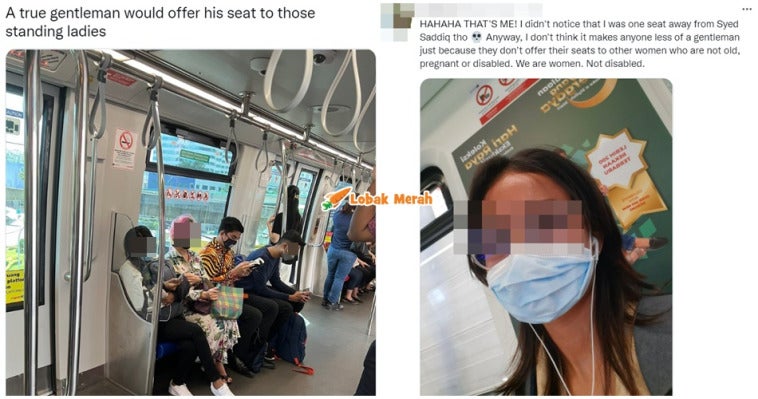 ft syed saddiq naik duduk tren