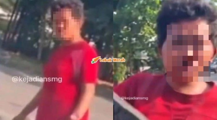 pengemis mengamuk