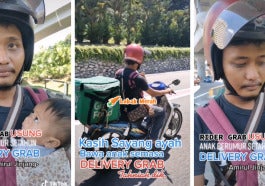 rider usung anak