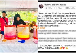 Syahmi Sazli Tutup Kedai