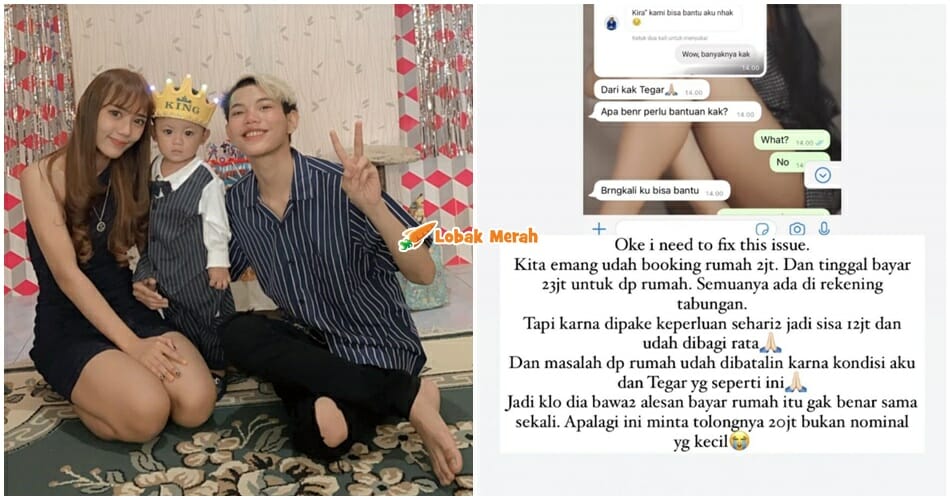 Tegar Septian Bercerai Alasan Pinjam Duit