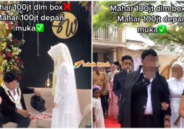 mahar 100 juta lelaki biadap