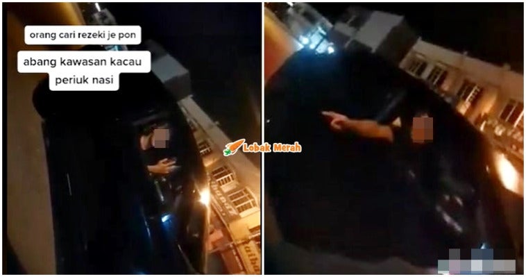 Netizen Bengang Abang Kawasan Tegur Peniaga