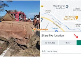 Share Live Location Dengan Family