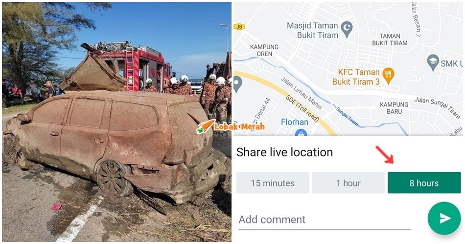 Share Live Location Dengan Family