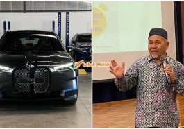 Menteri Guna Kereta Elektrik