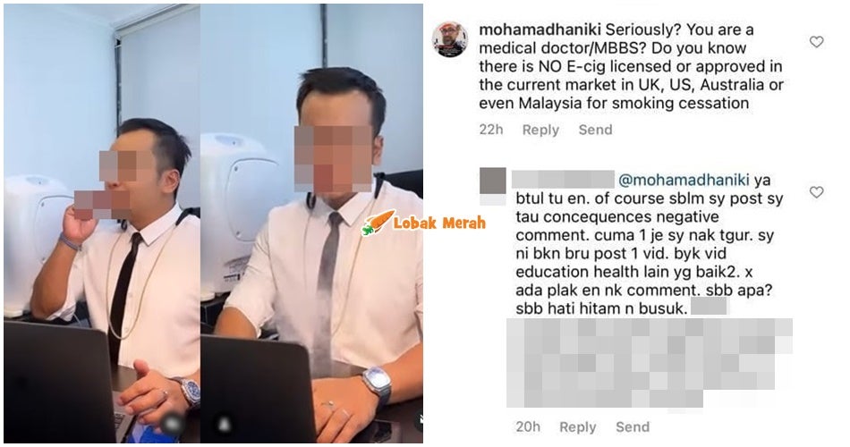 Doktor Promosi Vape Di Media Sosial