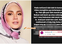 Fazura Kena Cancel Sebab Like Pasal Najib