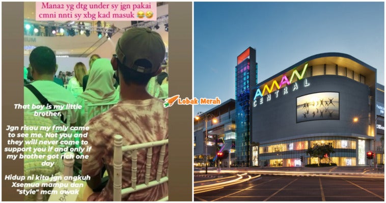 ft pereka kutuk pakaian pengunjung