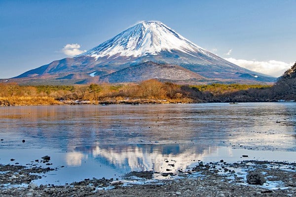 japan mount fuji water reflection e1661565445697