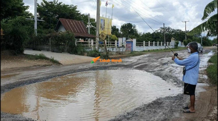 mancing jalan