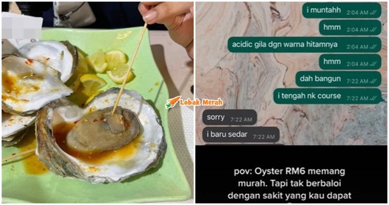 Oyster Murah Tapi Tak Fresh Di Food Court