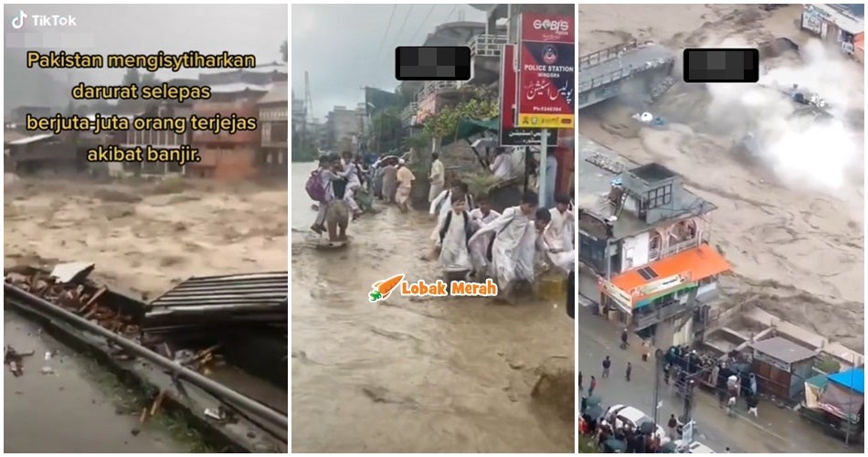 pakistan dilanda banjir besar