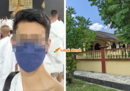 pengkid ihram rumah