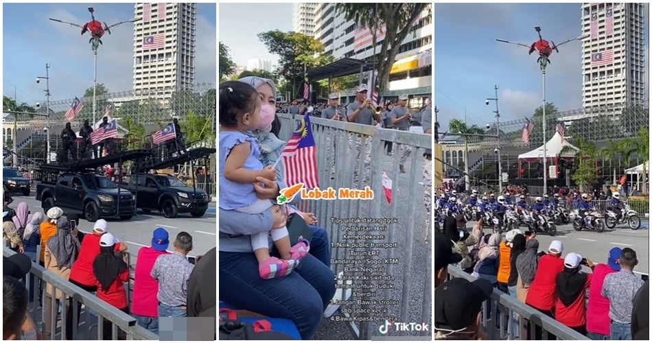 tips nak tengok perbarisan hari merdeka 31 ogos