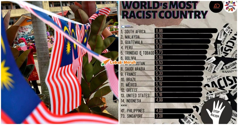 ft malaysia kedua rasis